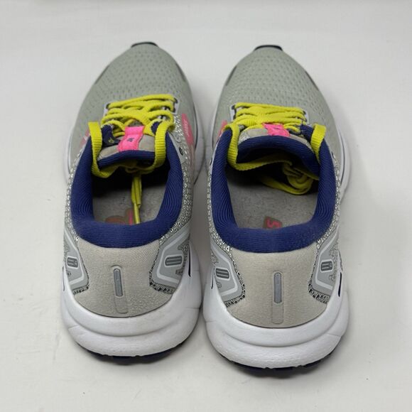 Brooks Ghost 14 Shoes Womens 6 Gray Pink Running Walking Lightweight Sneakers - Picture 9 of 16
